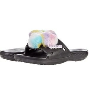 Crocs Classic Slide - Seasonal Graphic Women Sz. 5 NEW IN BAGS